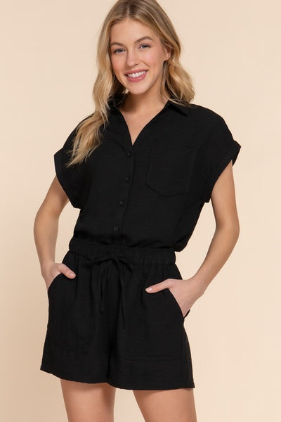 Linen Effect Shorts