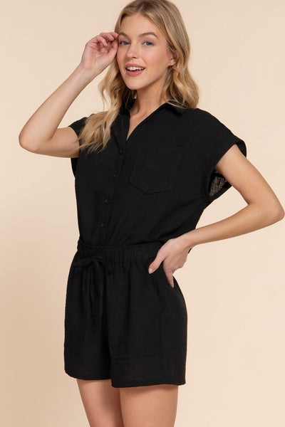 Linen Effect Shorts