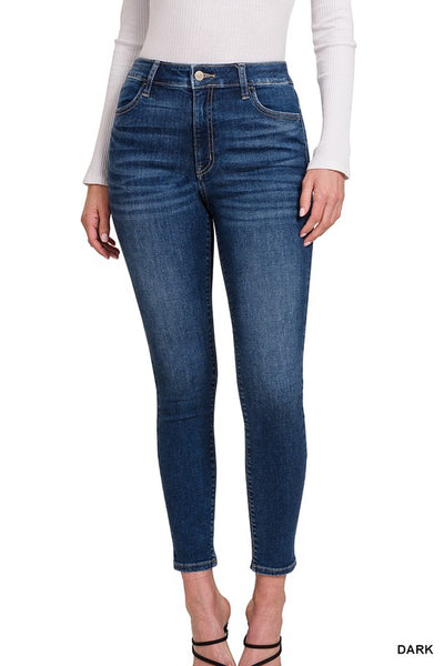 High Waist Super Stretch Skinny Jeans