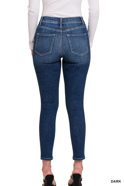 High Waist Super Stretch Skinny Jeans