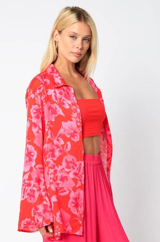Silky Soft Anais Cover Up Top