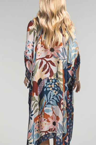 Botanical Floral LightWeight Summer Kimono