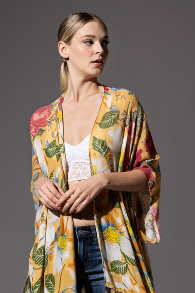 Chicory LightWeight Summer Kimono