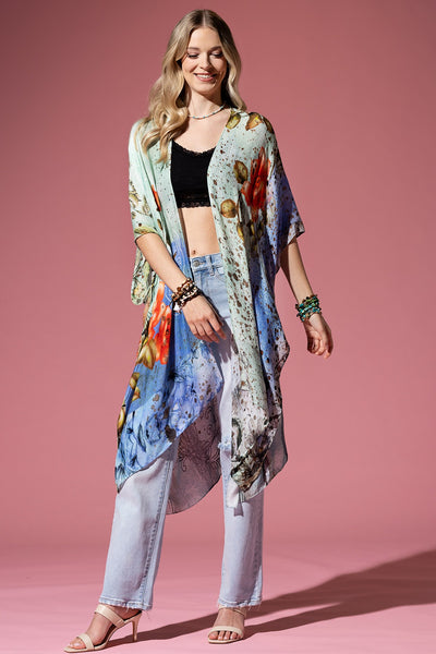 Moonstone Lightweight Summer Kimono