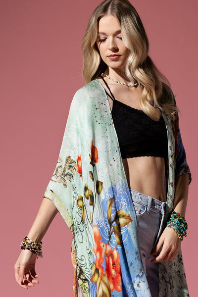 Moonstone Lightweight Summer Kimono