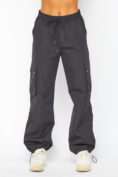 Parachute Cargo Pocket Jogger Pants