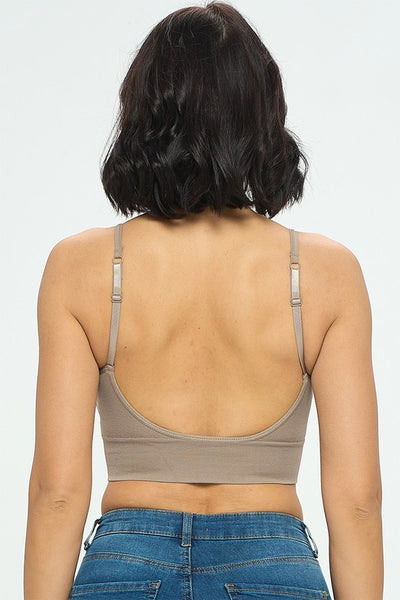 Bralette With Adjustable Straps (Removable Pads)