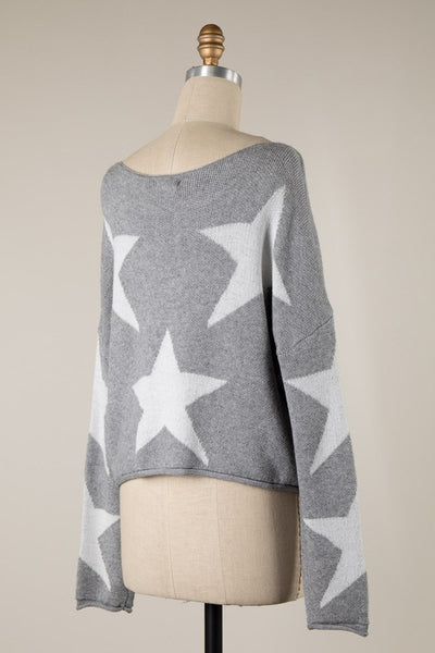 Star Knit Sweater