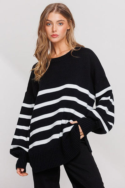 Knit Striped Sweater