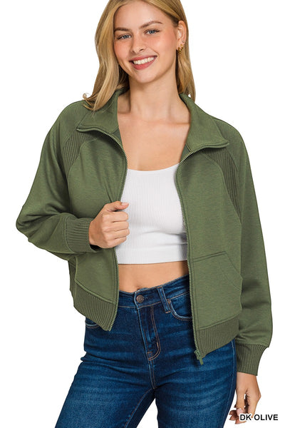 Super Soft Scuba Full Zip Jacket