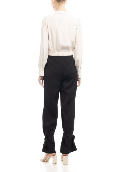 Tie Ankle Trouser Pants