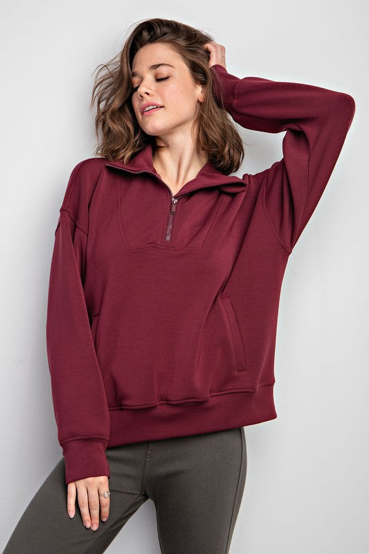 Super Soft Modal Long Sleeve Pullover