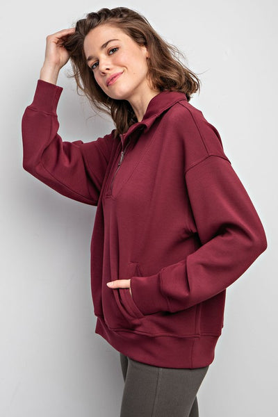 Super Soft Modal Long Sleeve Pullover