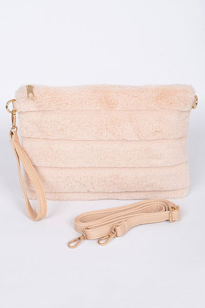 Faux Fur Charming Clutch
