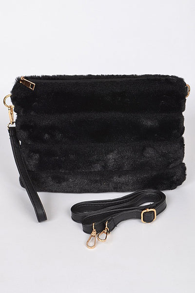 Faux Fur Charming Clutch
