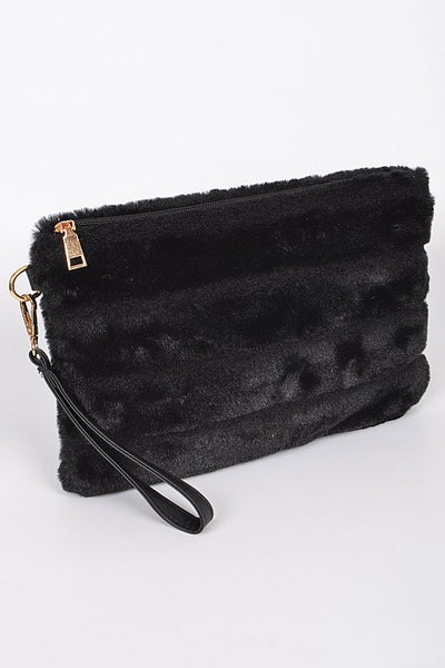 Faux Fur Charming Clutch