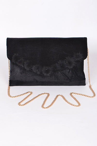 Faux Fur Daily Envelope Clutch