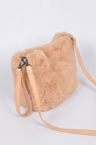 Soft Faux Fur Clutch