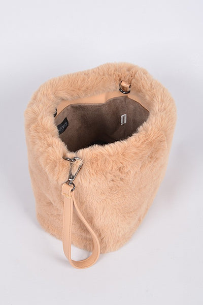 Soft Faux Fur Clutch