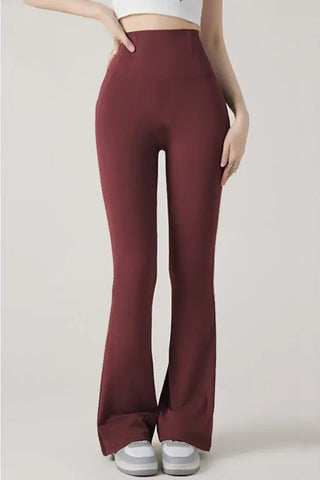 Super Stretch Fleece Faja But Lifting Flare Pants