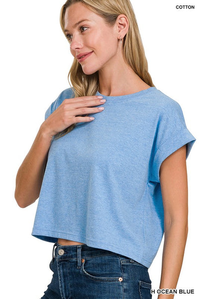 100% Cotton Soft Boxy T- Shirt