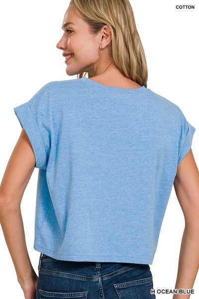 100% Cotton Soft Boxy T- Shirt