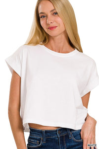 100% Cotton Soft Boxy T- Shirt