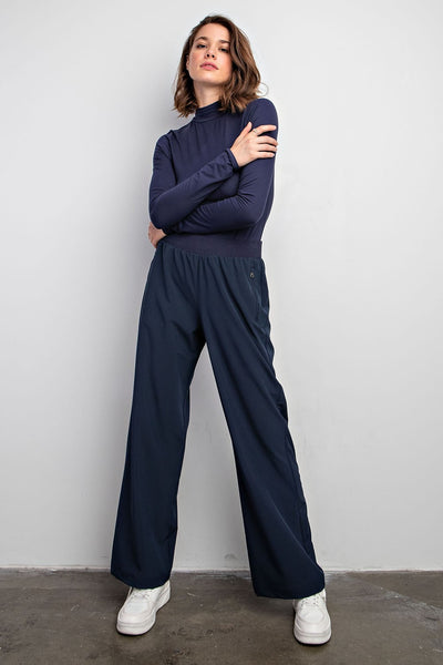 Windbreaker Woven Straight Pants