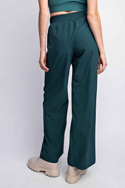 Windbreaker Woven Straight Pants