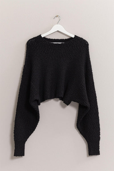 Popcorn Knit Sweater