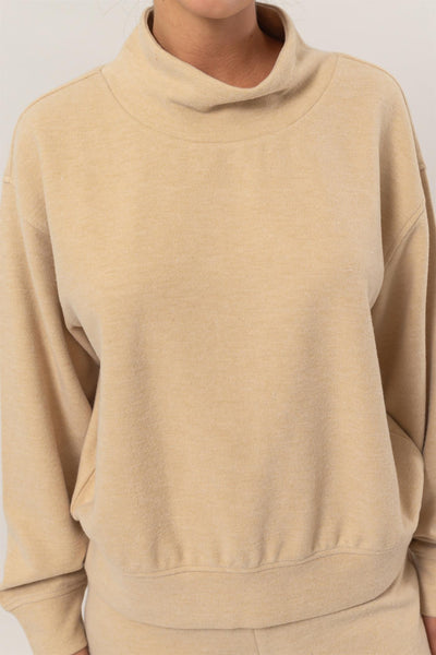 Cozy Funnel Neck Sweatshirt