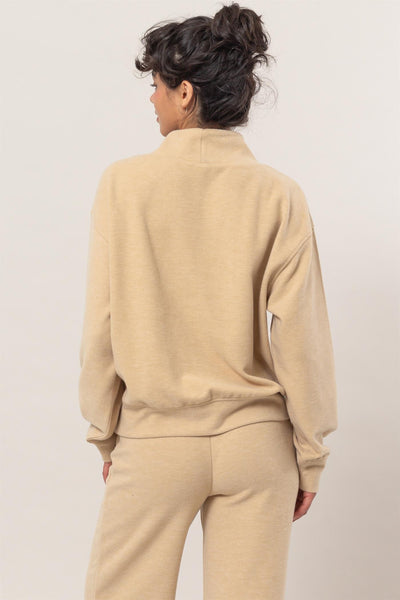 Cozy Funnel Neck Sweatshirt