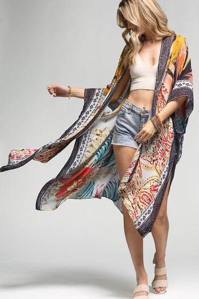 Tahiti LightWeight Summer Kimono