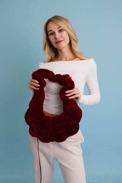 Soft Plush Cloud Crossbody - Cozy Cute Bag