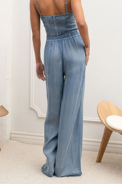 Tencel WideLeg Pants