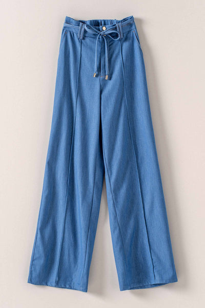 Super Soft Denim Drawstring Pants