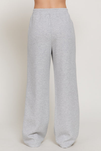 Soft Scuba Wideleg Pants