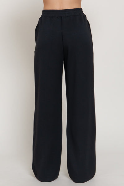 Soft Scuba Wideleg Pants