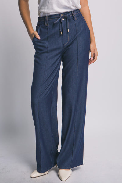 Super Soft Denim Drawstring Pants