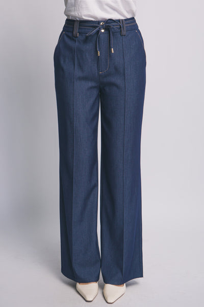 Super Soft Denim Drawstring Pants