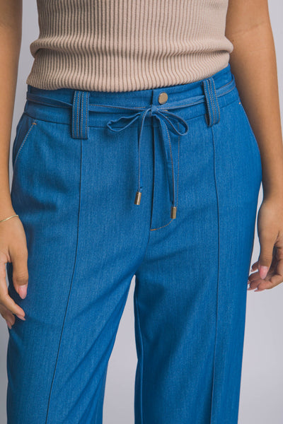 Super Soft Denim Drawstring Pants