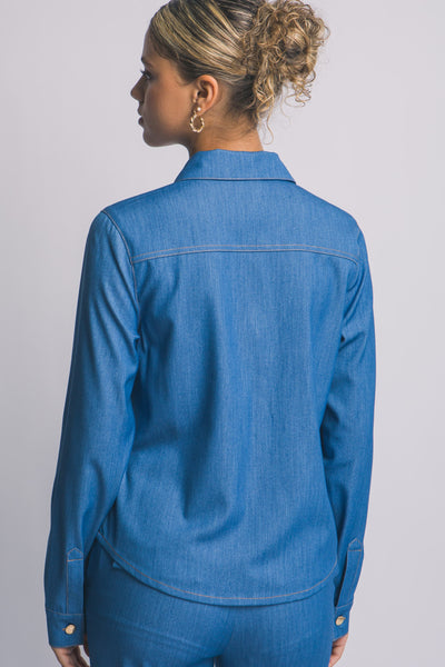 Super Soft & Stretch Denim Shirt