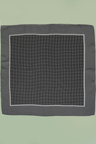 Large Polka Dot Print Bandana Scarf