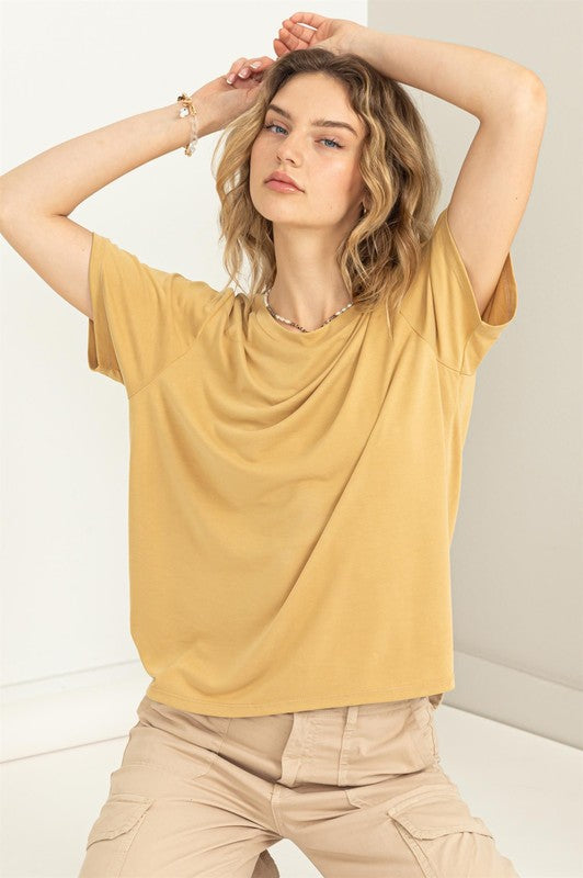 Modal Girl Next Door Oversized T-Shirt