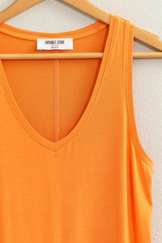 Super Soft V Neck Tank Top