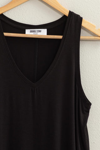 Super Soft V Neck Tank Top