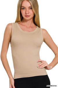 Seamless Round Neck Tank Top