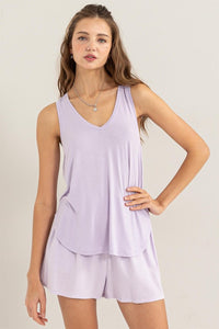 Super Soft V Neck Tank Top