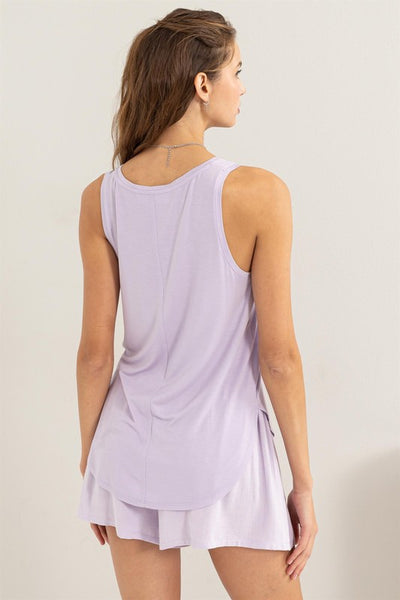 Super Soft V Neck Tank Top