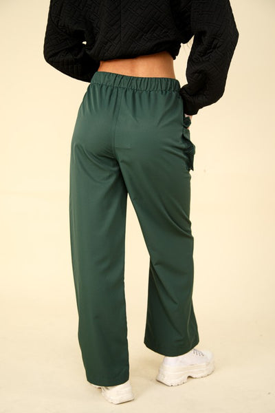 Mesh Pocket Casual Cargo Pants